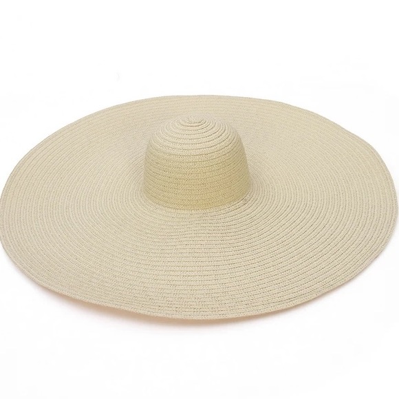 Summer Straw Wide Brim Extra Maxi Hat 👒 - Picture 6 of 13
